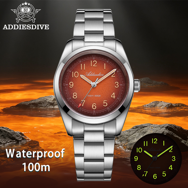 ADDIESDIVE Sapphire Glass  36m - Stainless Bracelet Diver avis et prix