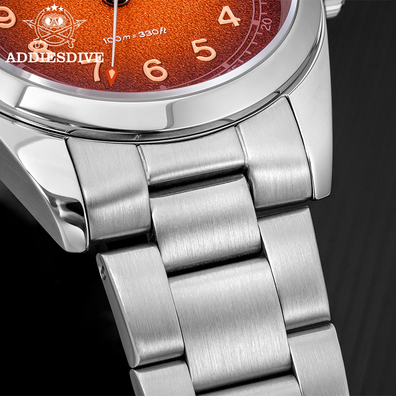 ADDIESDIVE Sapphire Glass  36m - Stainless Bracelet Diver avis et prix