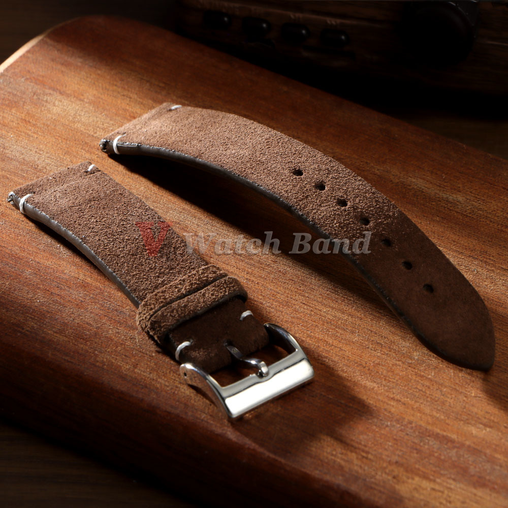 20mm 22mm High Quality Suede C - Suede Strap Watch avis et prix