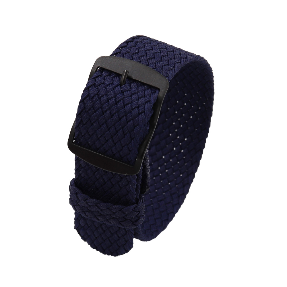 18mm 20mm 22mm Solid color For - Perlon Strap Woven avis et prix