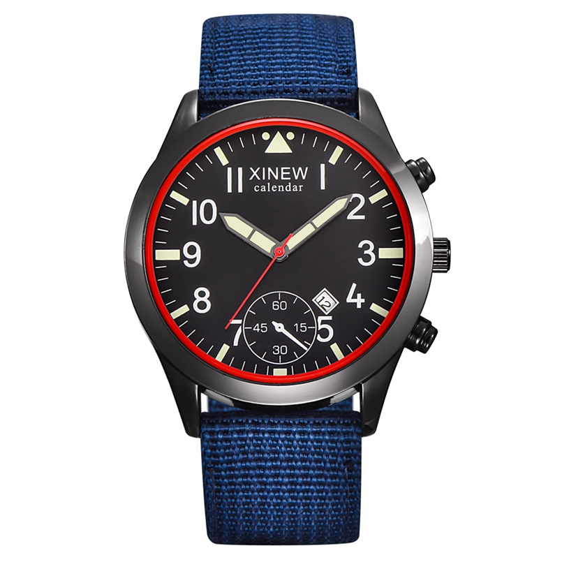 2020 XINEW Watches Men Fashion - Canvas Strap Watch avis et prix