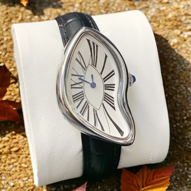 Medieval alien watches melt an - Leather Watch Band Men avis et prix