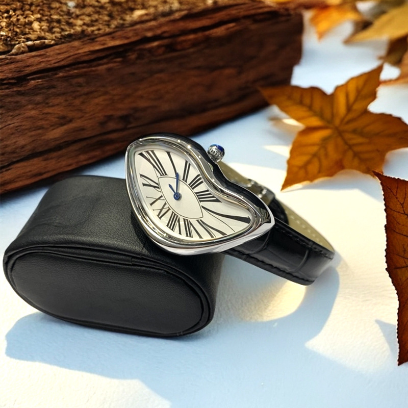 Medieval alien watches melt an - Leather Watch Band Men avis et prix