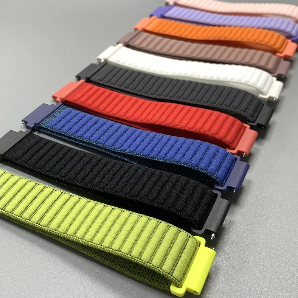 20mm 22mm Nylon Sport Strap Fo - Sport Loop Velcro avis et prix