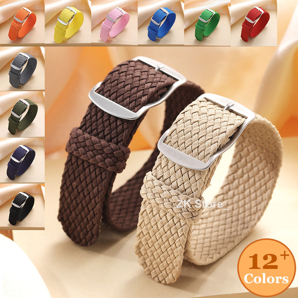 Fabric Woven Nylon Watch Band  - Perlon Strap Woven avis et prix
