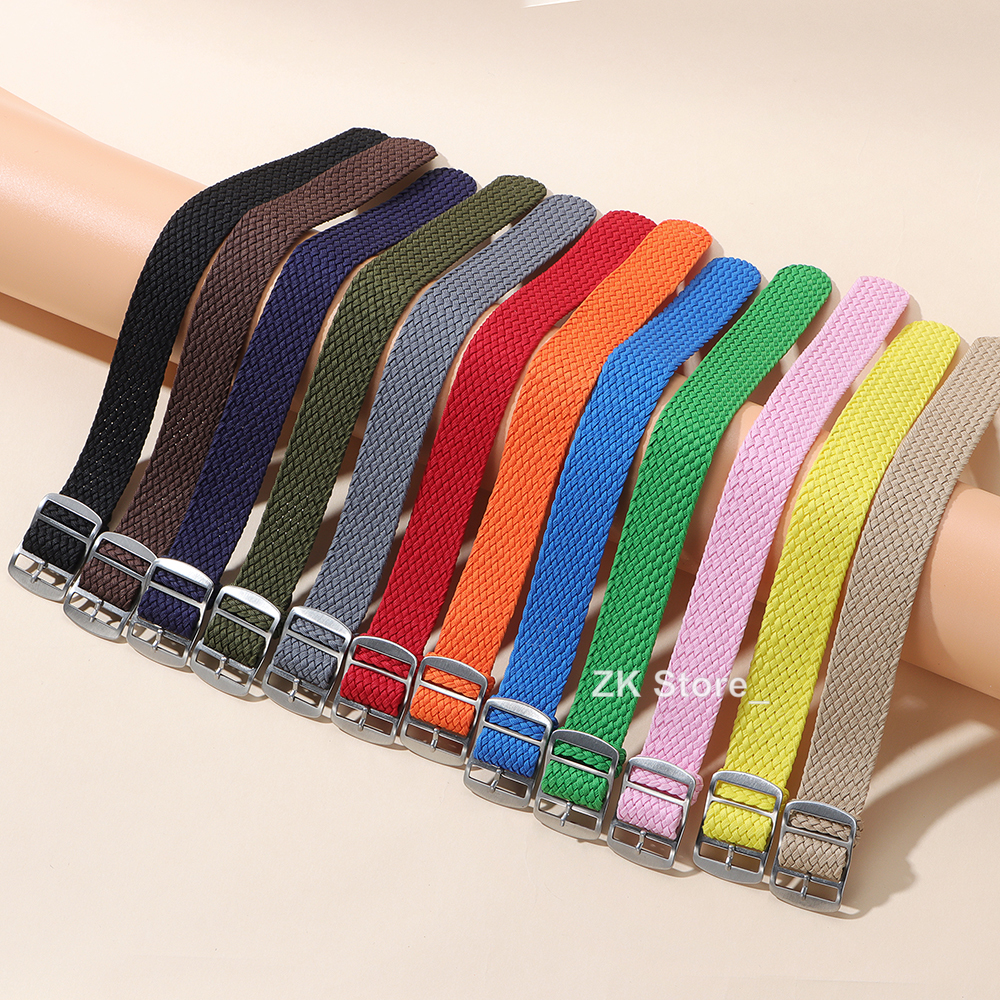 Fabric Woven Nylon Watch Band  - Perlon Strap Woven avis et prix