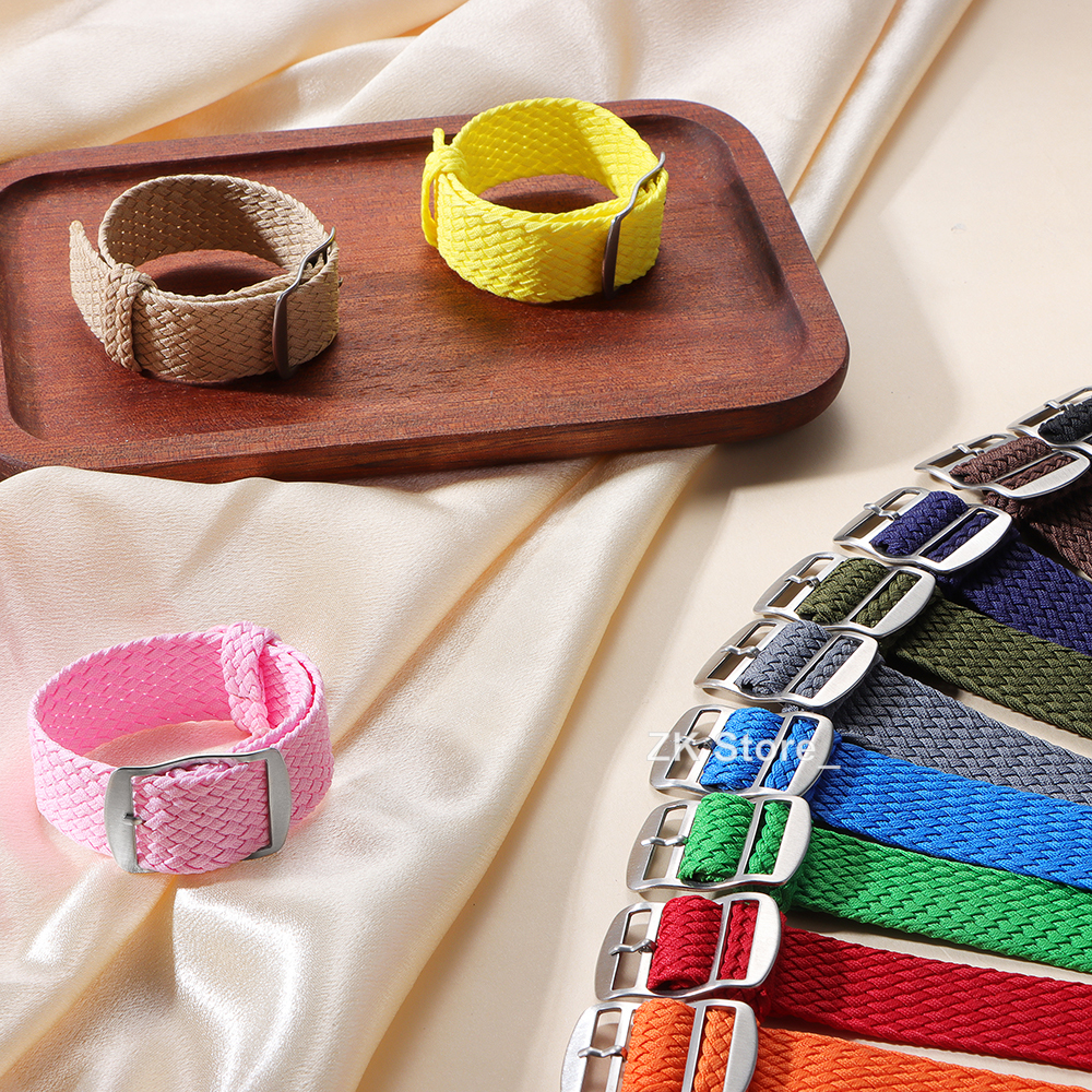 Fabric Woven Nylon Watch Band  - Perlon Strap Woven avis et prix