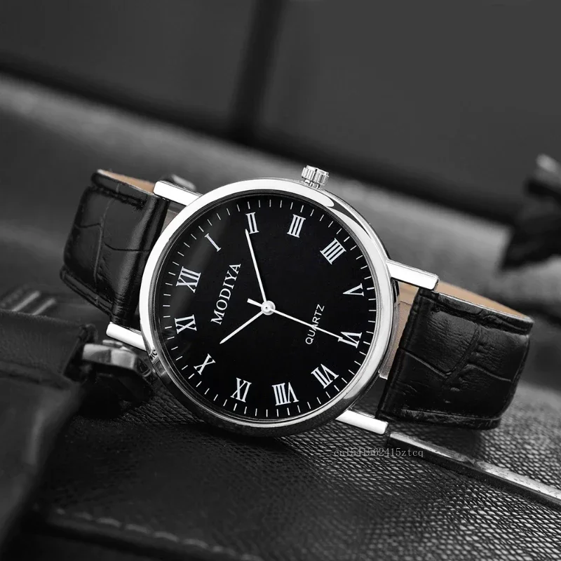 Men's Watches Business Wrist W - Leather Watch Band Men avis et prix