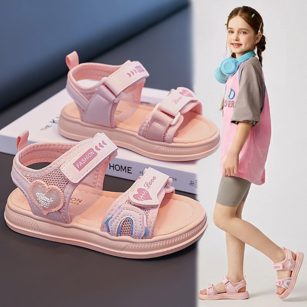 Girls' Heart-Shaped Princess S - Sport Loop Velcro avis et prix