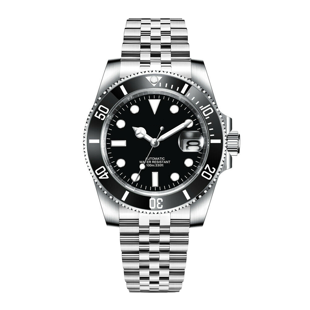 DIY Logo 40MM Dive Watch NH35  - Stainless Bracelet Diver avis et prix