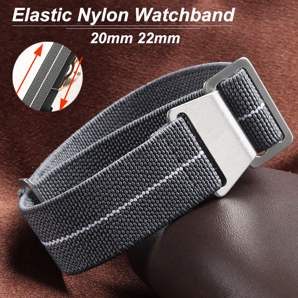 Elastic Watch Strap 60s French - Parachute Strap Elastic avis et prix