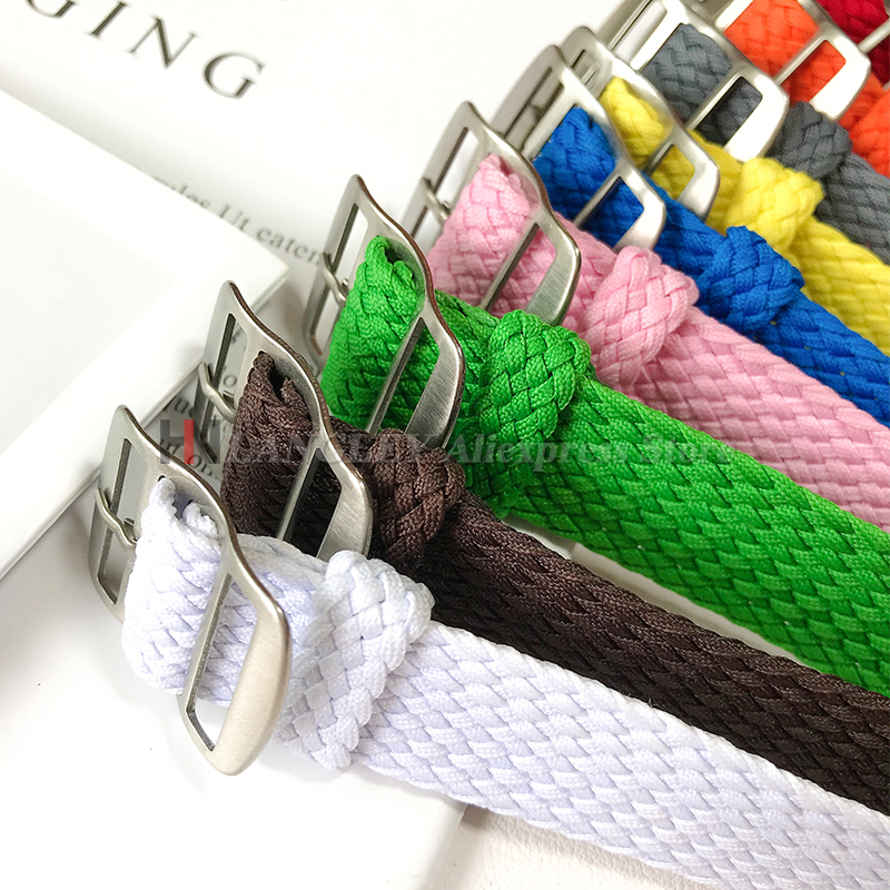 Fabric Woven Nylon Watch Band  - Perlon Strap Woven avis et prix