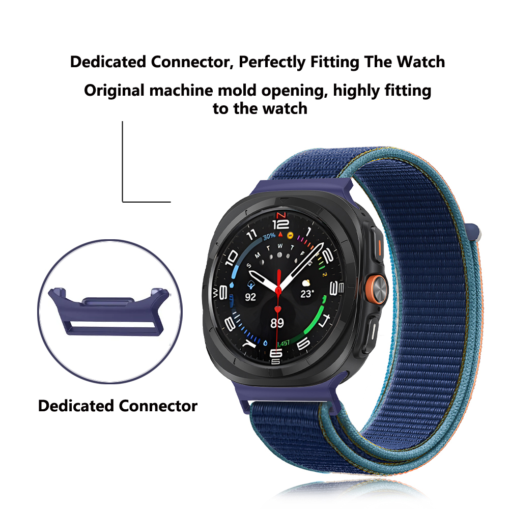 Colorful Weave Band For Samsun - Sport Loop Velcro avis et prix