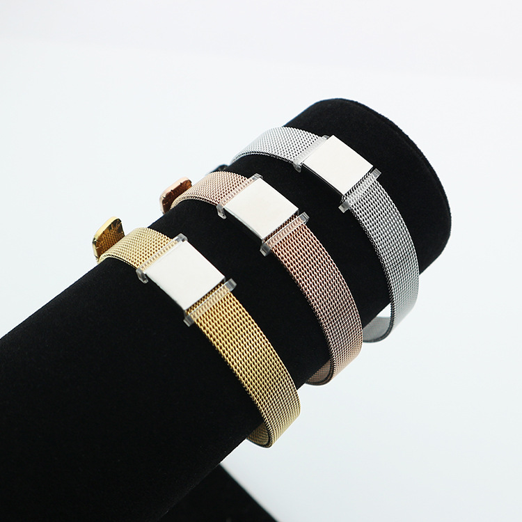 DINGLLY 10mm High Quality Stai - Mesh Strap Metal avis et prix