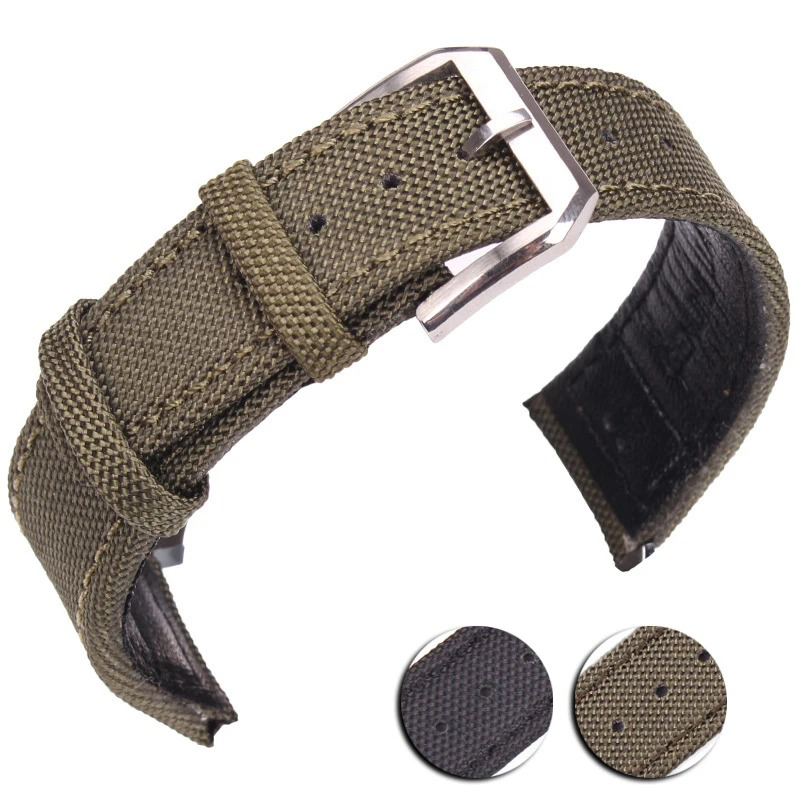 Nylon Genuine Leather Watch Ba - Nato Strap Nylon avis et prix