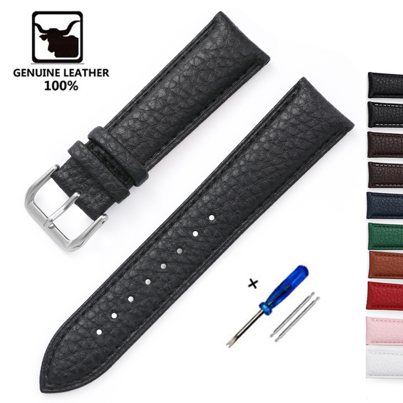 Litchi Pattern Soft Leather Wa - Suede Strap Watch avis et prix