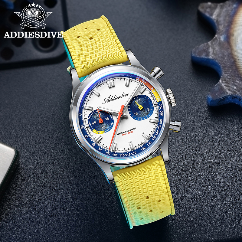 ADDIESDIVE reloj 38mm Watch Fo - Rubber Strap Diver avis et prix