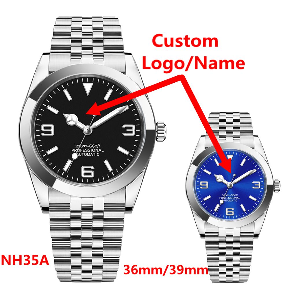 Custom Logo Luxury NH35 Watch  - Stainless Bracelet Diver avis et prix