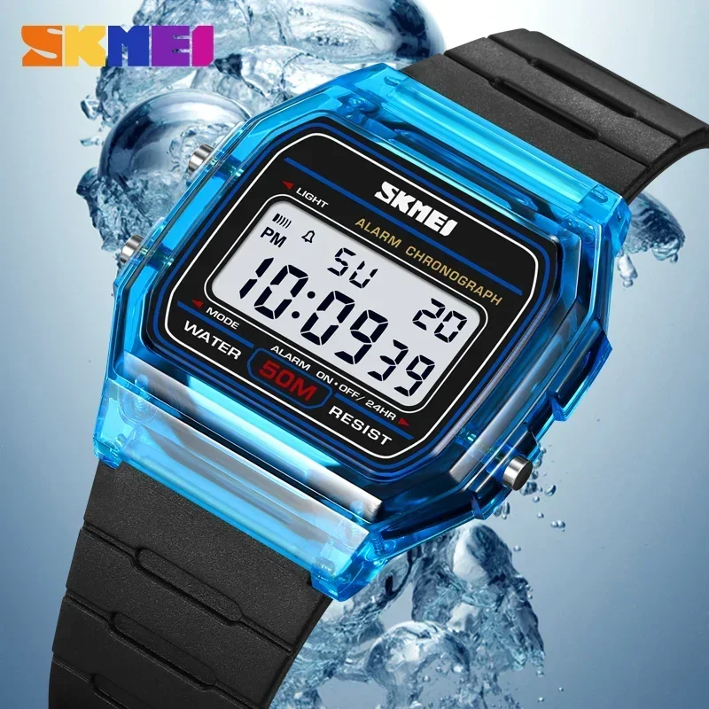 SKMEI 2056 Transparent TPU Str - Rubber Strap Diver avis et prix