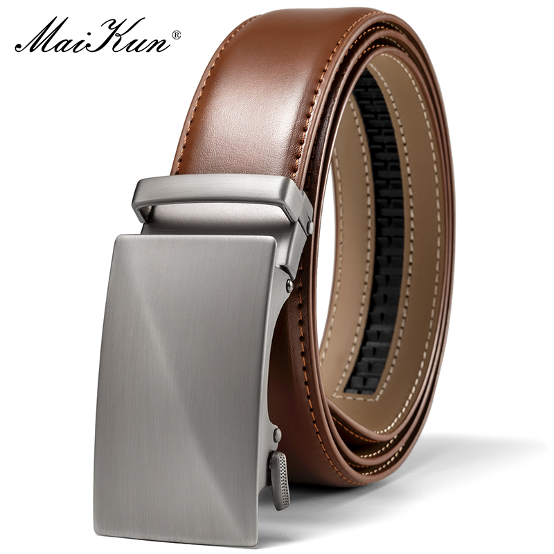 Maikun Brown Leather Ratchet B - Leather Strap Quick Release avis et prix