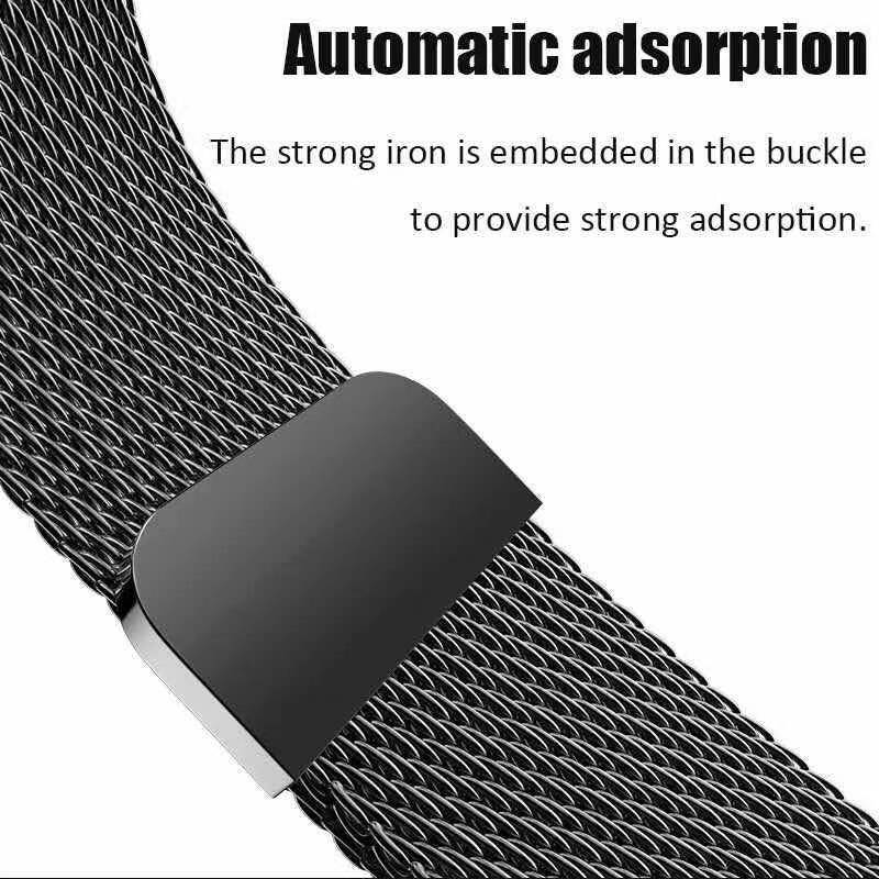 Strap For Xiaomi Mi Band 8 9 a - Milanese Loop Magnetic avis et prix