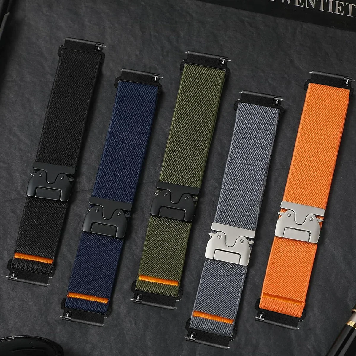 Nylon Straps+ TPU case for Red - Parachute Strap Elastic avis et prix