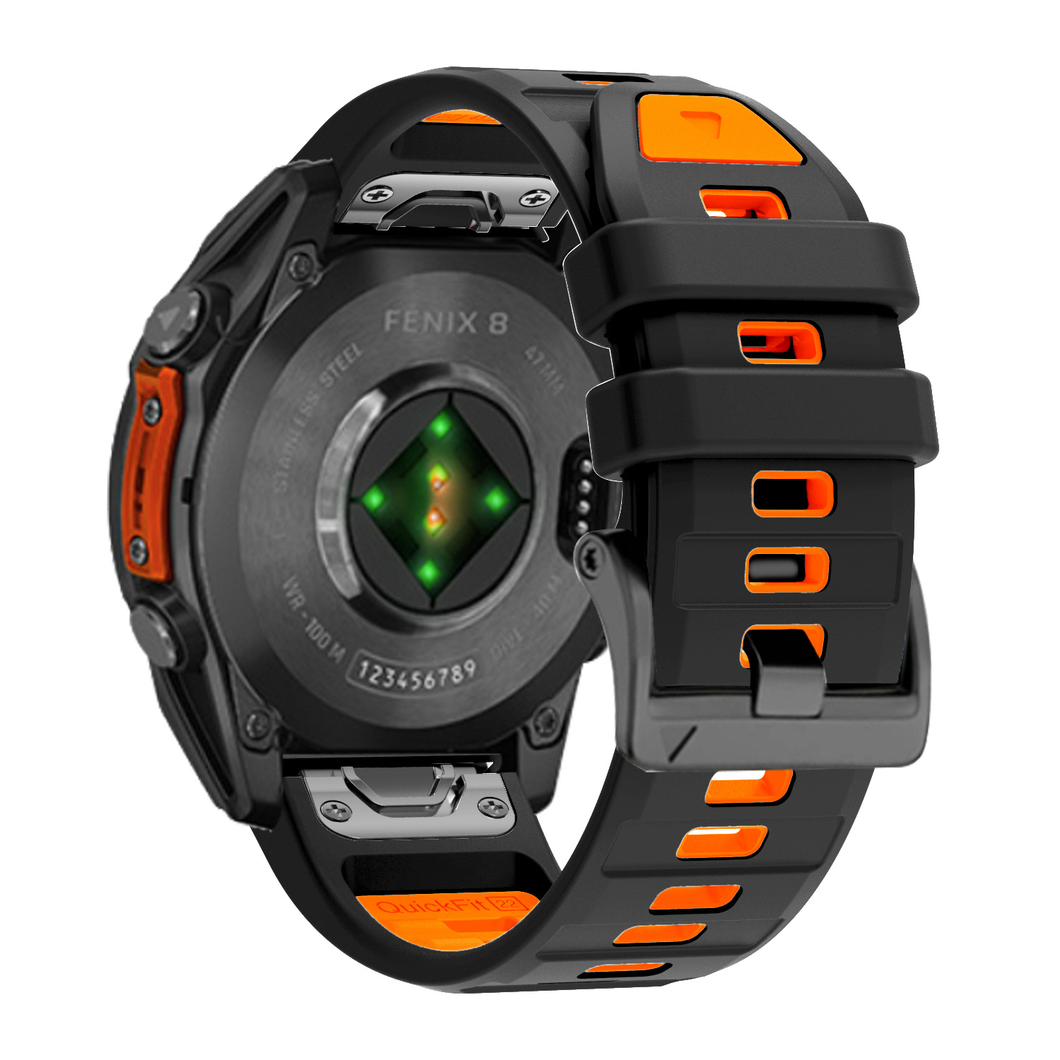 QuickFit 26mm 22mm Silicone Wa - Silicone Watch Band 22Mm avis et prix