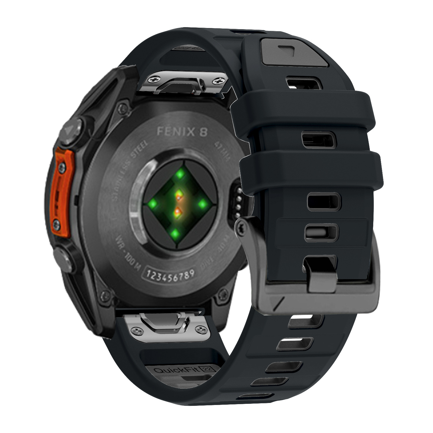 QuickFit 26mm 22mm Silicone Wa - Silicone Watch Band 22Mm avis et prix