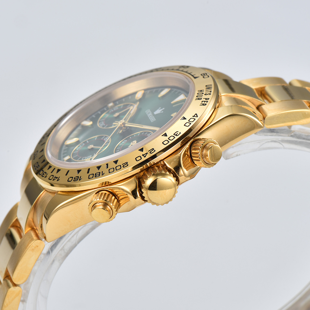 customized 39mm VK63 Watch Men - Stainless Bracelet Diver avis et prix