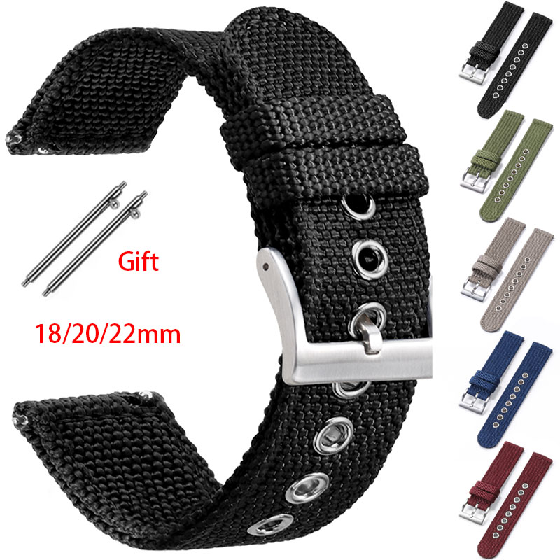 Nylon Strap 18mm 20mm 22mm Ban - Nato Strap Nylon avis et prix