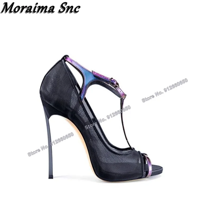 Moraima Snc Air Mesh T Strap M - Mesh Strap Metal avis et prix