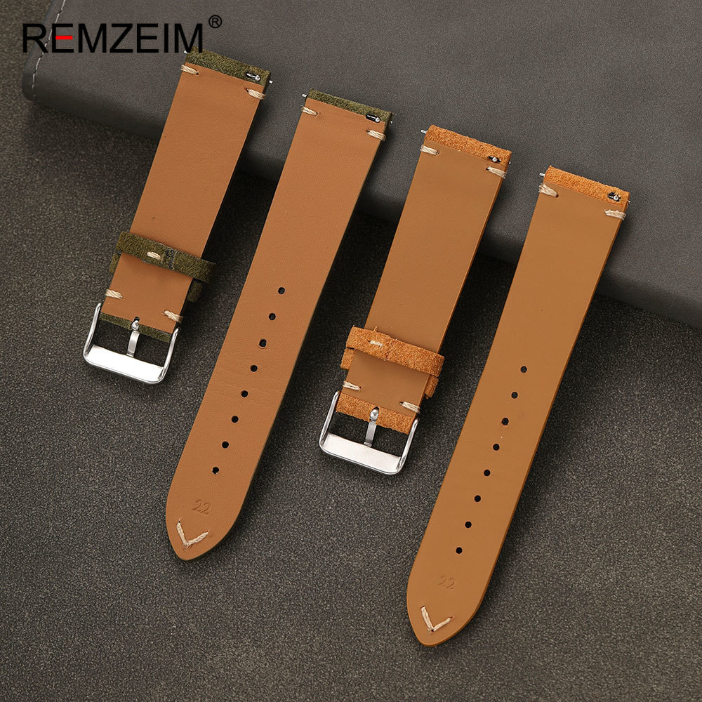 Unisex Suede Leather Watch Bel - Suede Strap Watch avis et prix