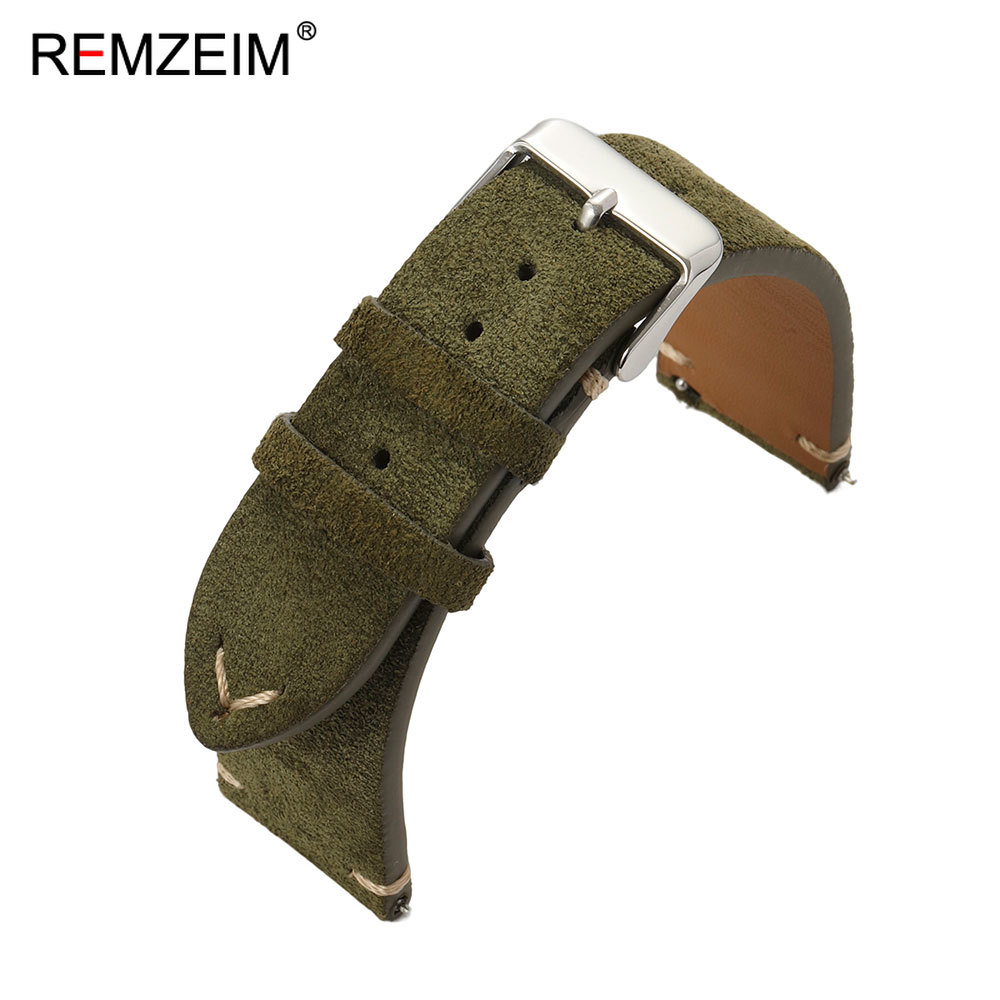 Unisex Suede Leather Watch Bel - Suede Strap Watch avis et prix