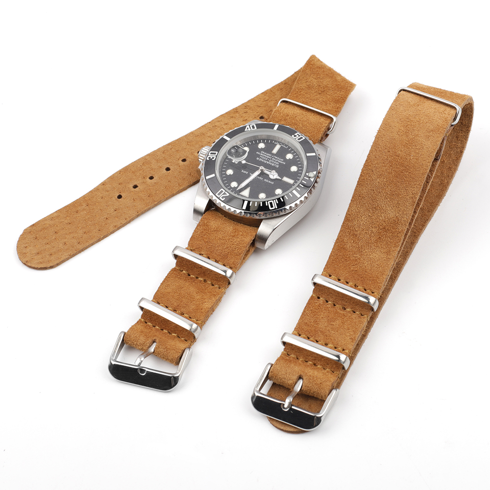 Soft Retro Suede Genuine Leath - Suede Strap Watch avis et prix