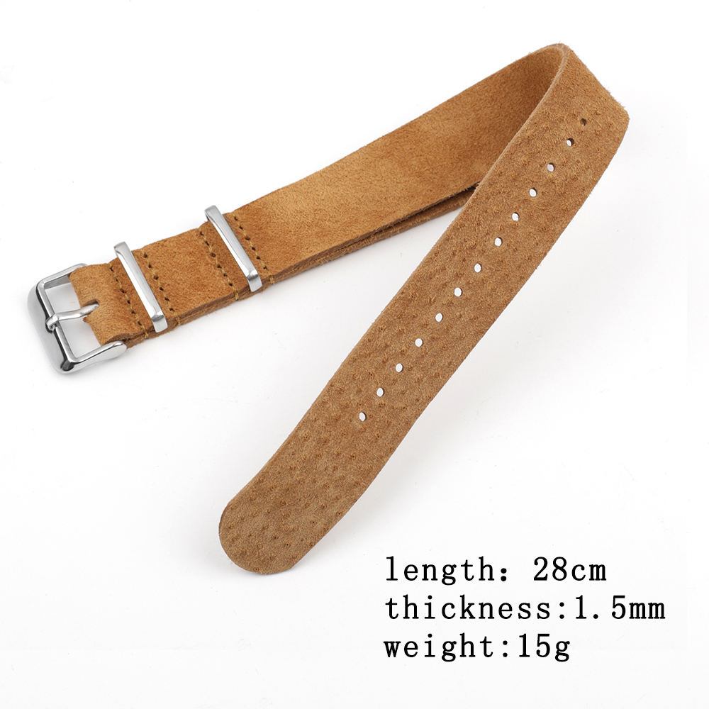 Soft Retro Suede Genuine Leath - Suede Strap Watch avis et prix