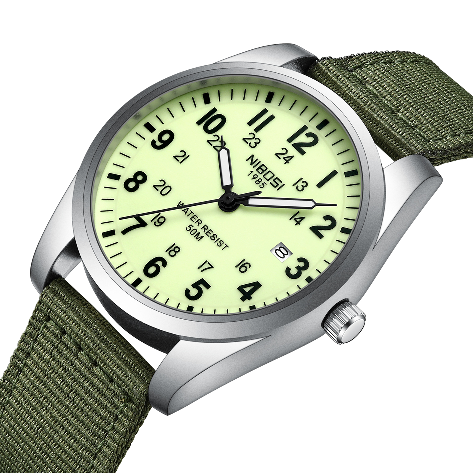 NIBOSI Mens Watches Analog Mil - Tropic Strap Vintage avis et prix