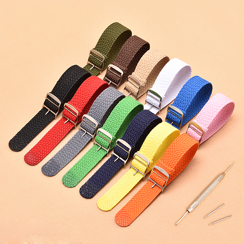 Nylon Weave Watch Strap for Pe - Perlon Strap Woven avis et prix