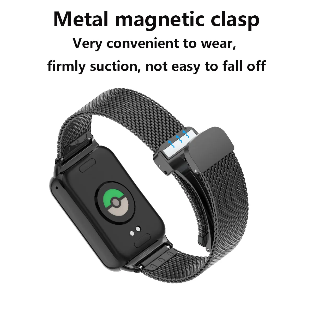 Suitable for Xiaomi band 8pro  - Mesh Strap Metal avis et prix