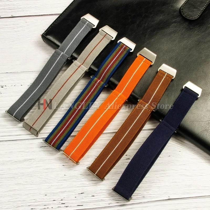 Elastic Nylon Watch Band for S - Parachute Strap Elastic avis et prix