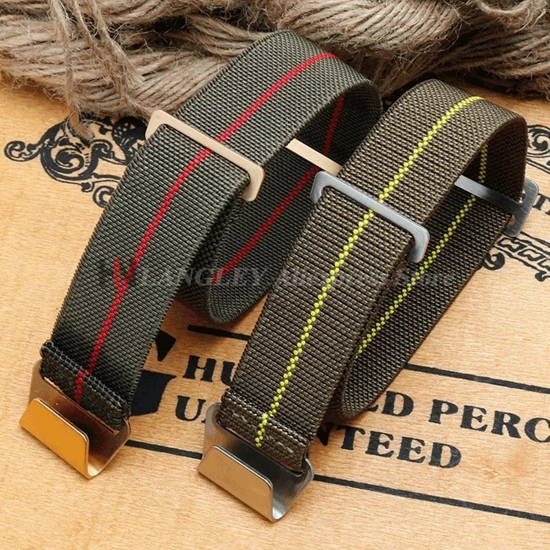 Elastic Nylon Watch Band for S - Parachute Strap Elastic avis et prix