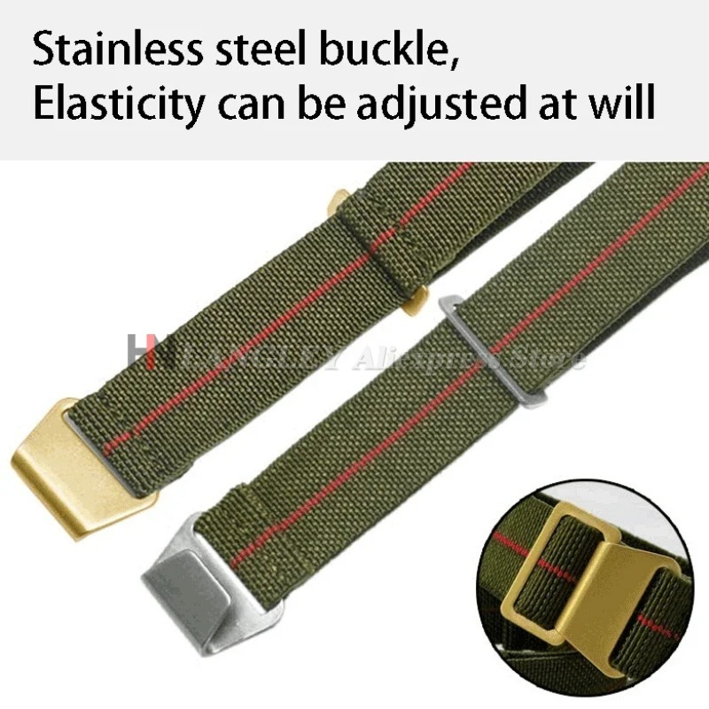 Elastic Nylon Watch Band for S - Parachute Strap Elastic avis et prix