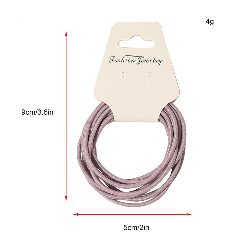 10PCS Women Girls Simple Basic - Silicone Band Women avis et prix