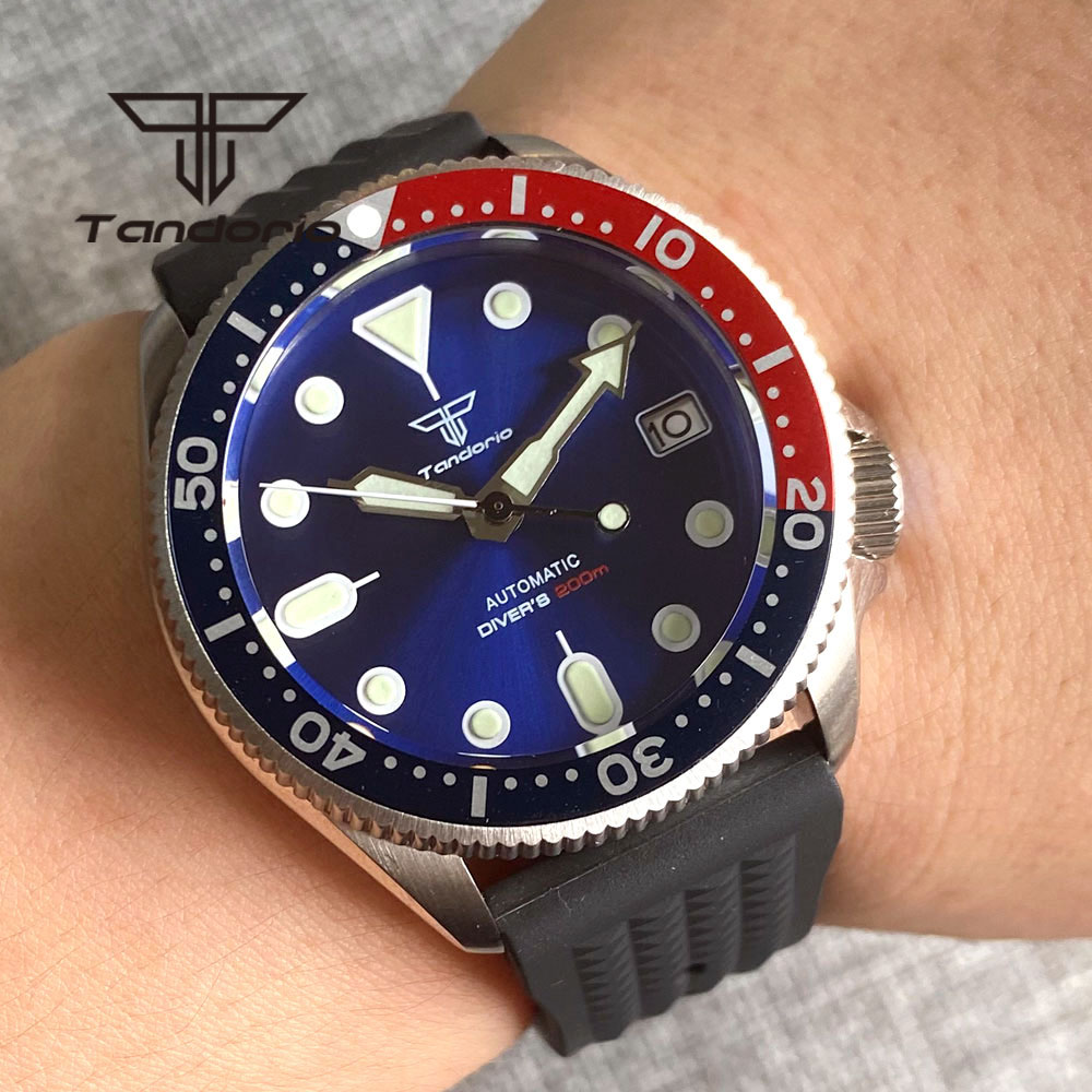 Tandorio NH35A 37mm Automatic  - Rubber Strap Diver avis et prix