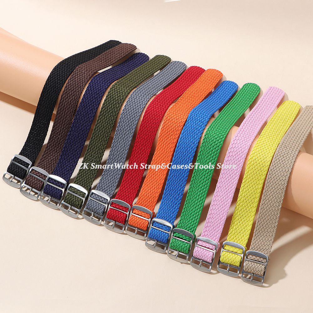 14mm 16mm 18mm 20mm 22mm Perlo - Perlon Strap Woven avis et prix