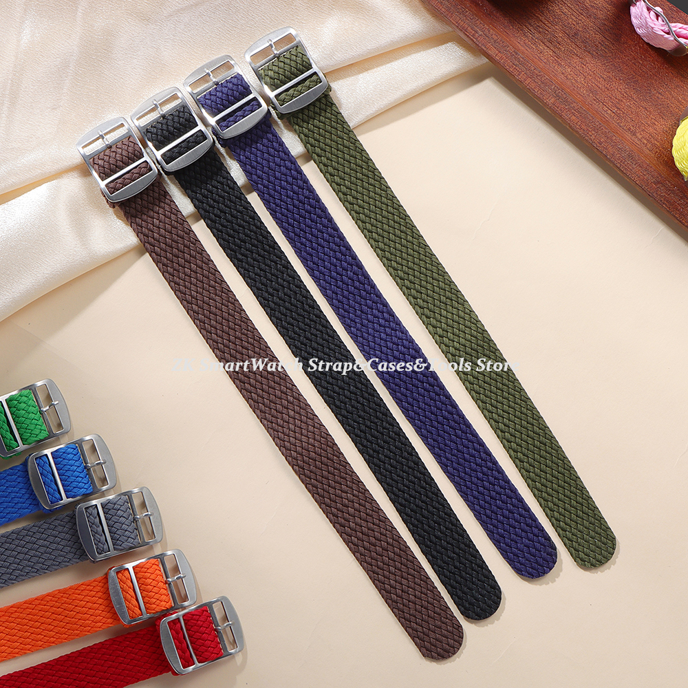 14mm 16mm 18mm 20mm 22mm Perlo - Perlon Strap Woven avis et prix