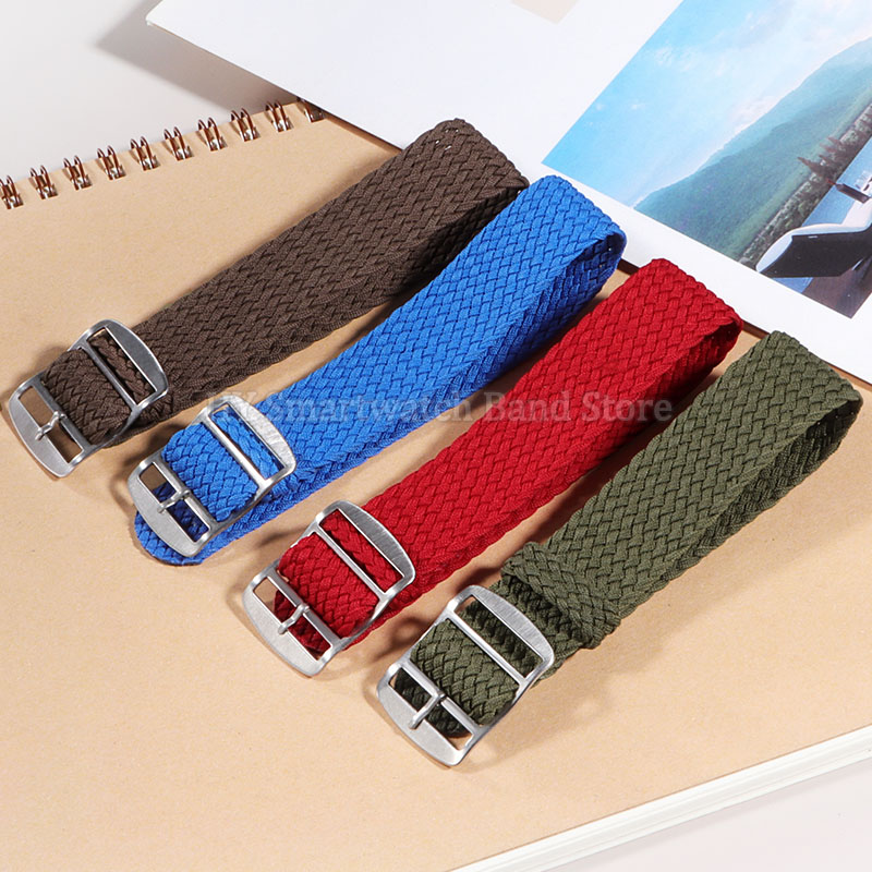 14mm 16mm 18mm 20mm 22mm Woven - Perlon Strap Woven avis et prix