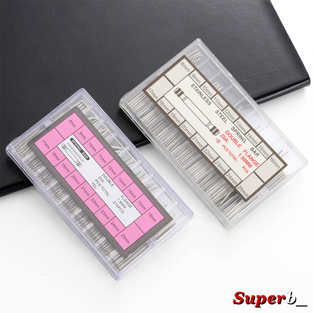 360pcs Dia 1.3mm/1.5mm/1.8mm S - Spring Bar Tool Set avis et prix