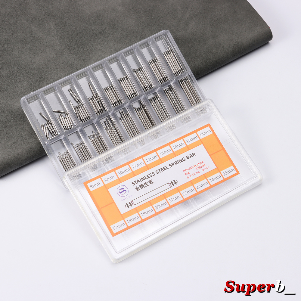 360pcs Dia 1.3mm/1.5mm/1.8mm S - Spring Bar Tool Set avis et prix