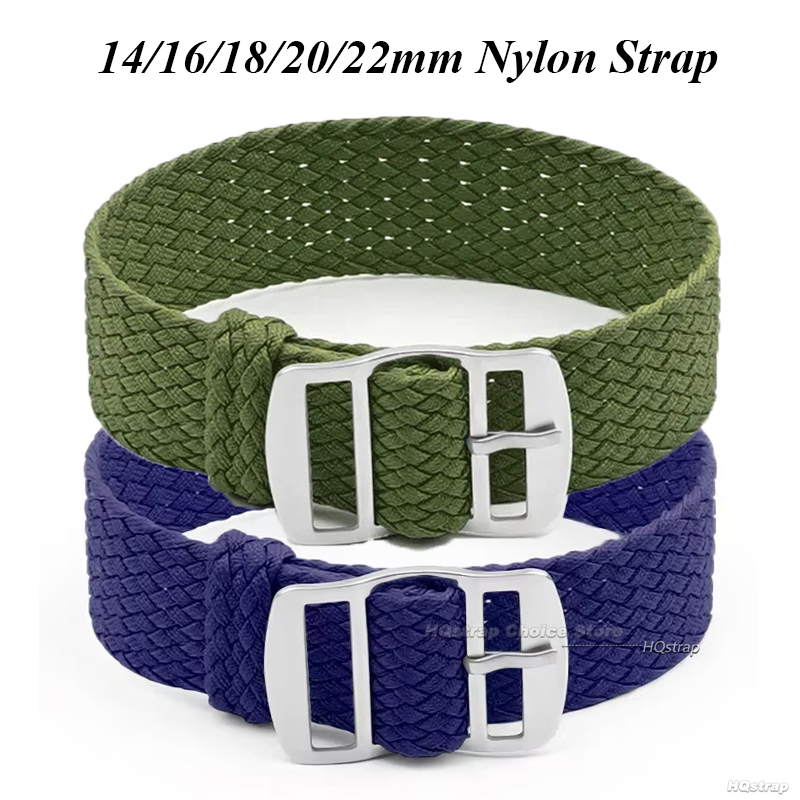 16mm 18mm 20mm 22mm Strap for  - Perlon Strap Woven avis et prix