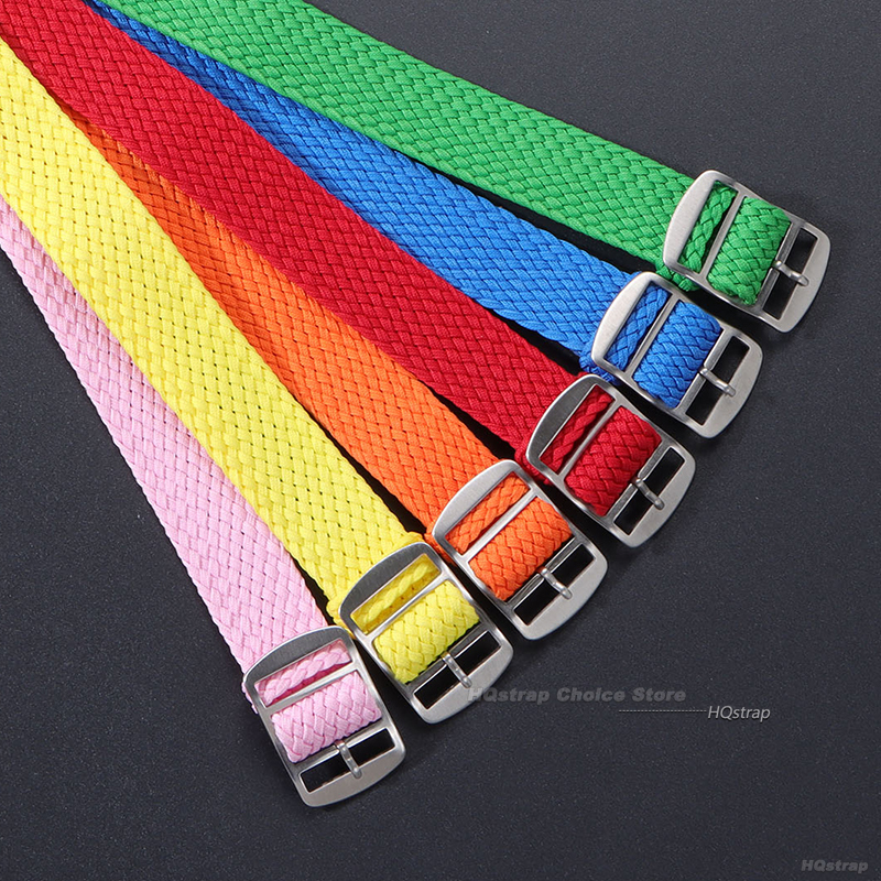 16mm 18mm 20mm 22mm Strap for  - Perlon Strap Woven avis et prix